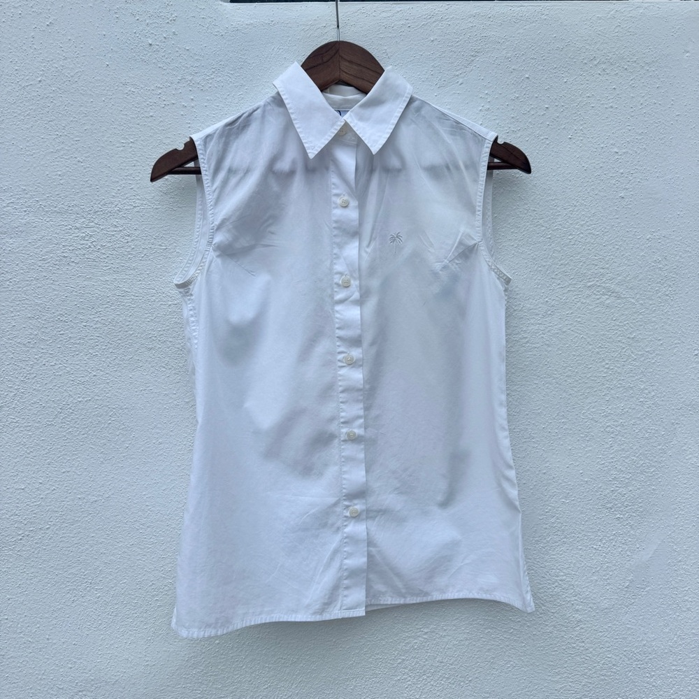 LILY PULITZER Sleeveless Button Down